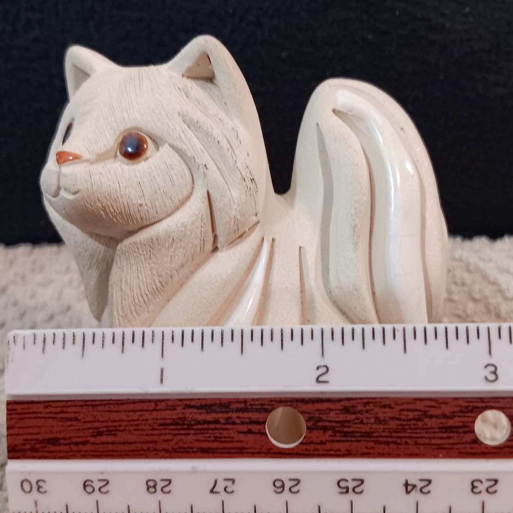 Rinconada USA Persian Cat Figurine – Handcrafted Ceramic Collectible - Picture 7 of 13